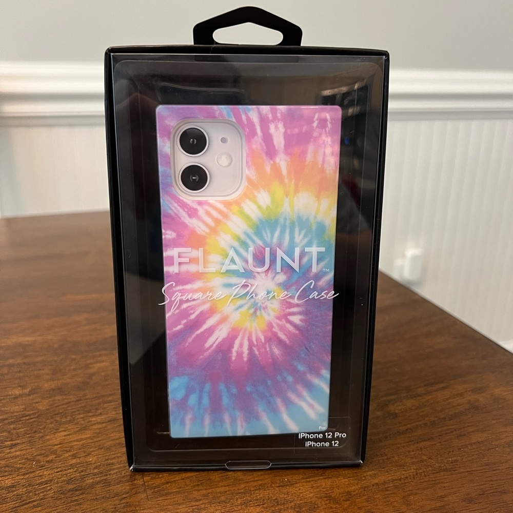 Tie Dye FLAUNT iPhone 12/12 Pro Square Case